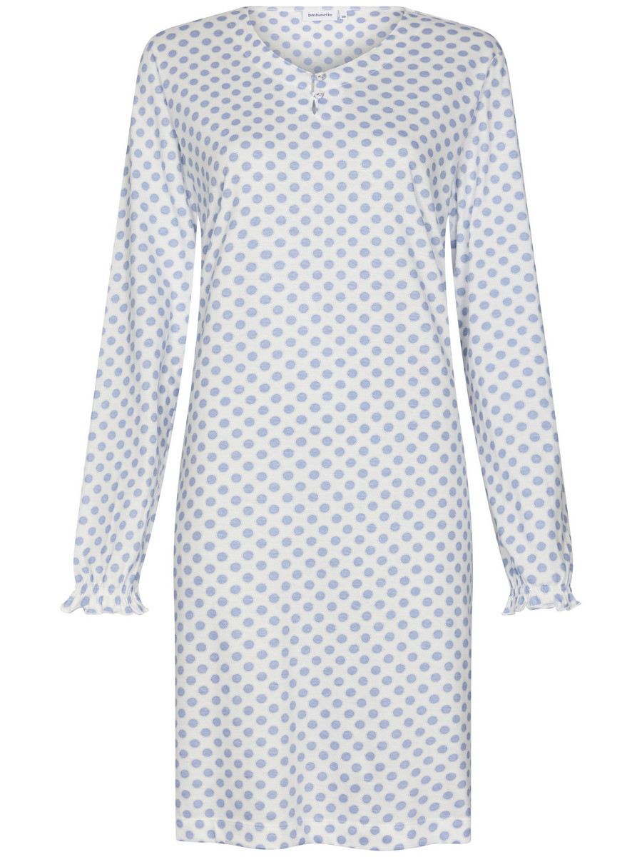 Duurzaam katoenen nachthemd stippen