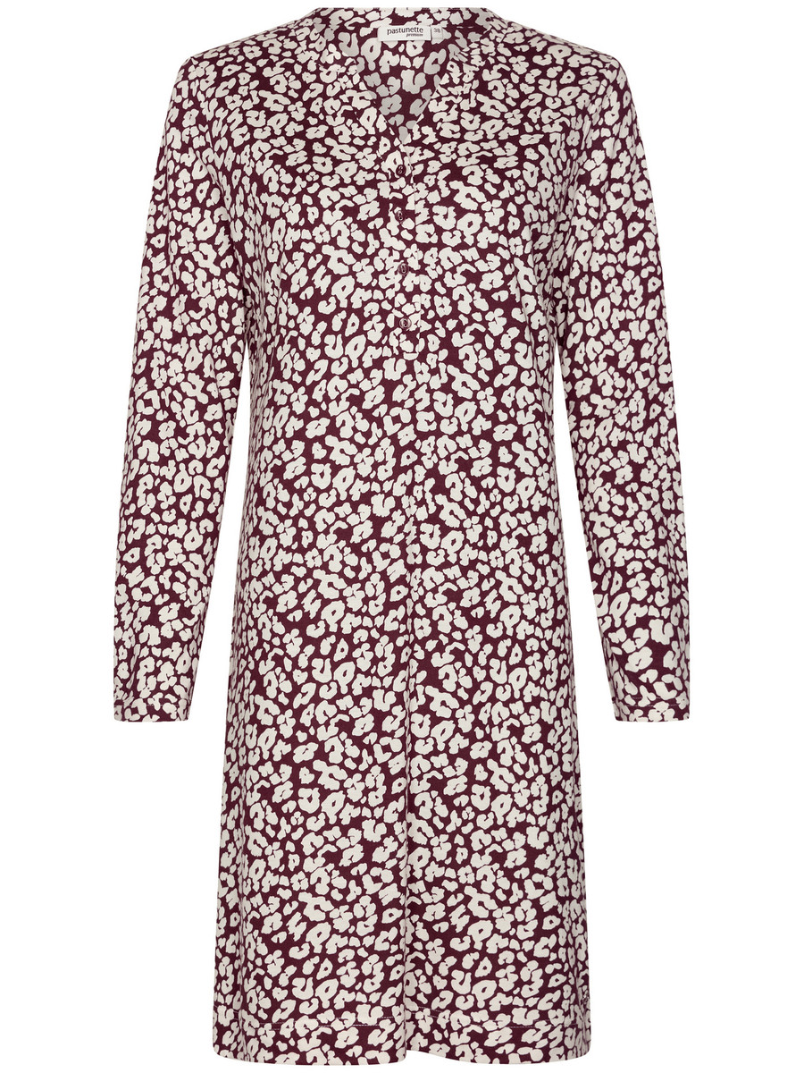 Duurzaam panterprint nachthemd Pastunette