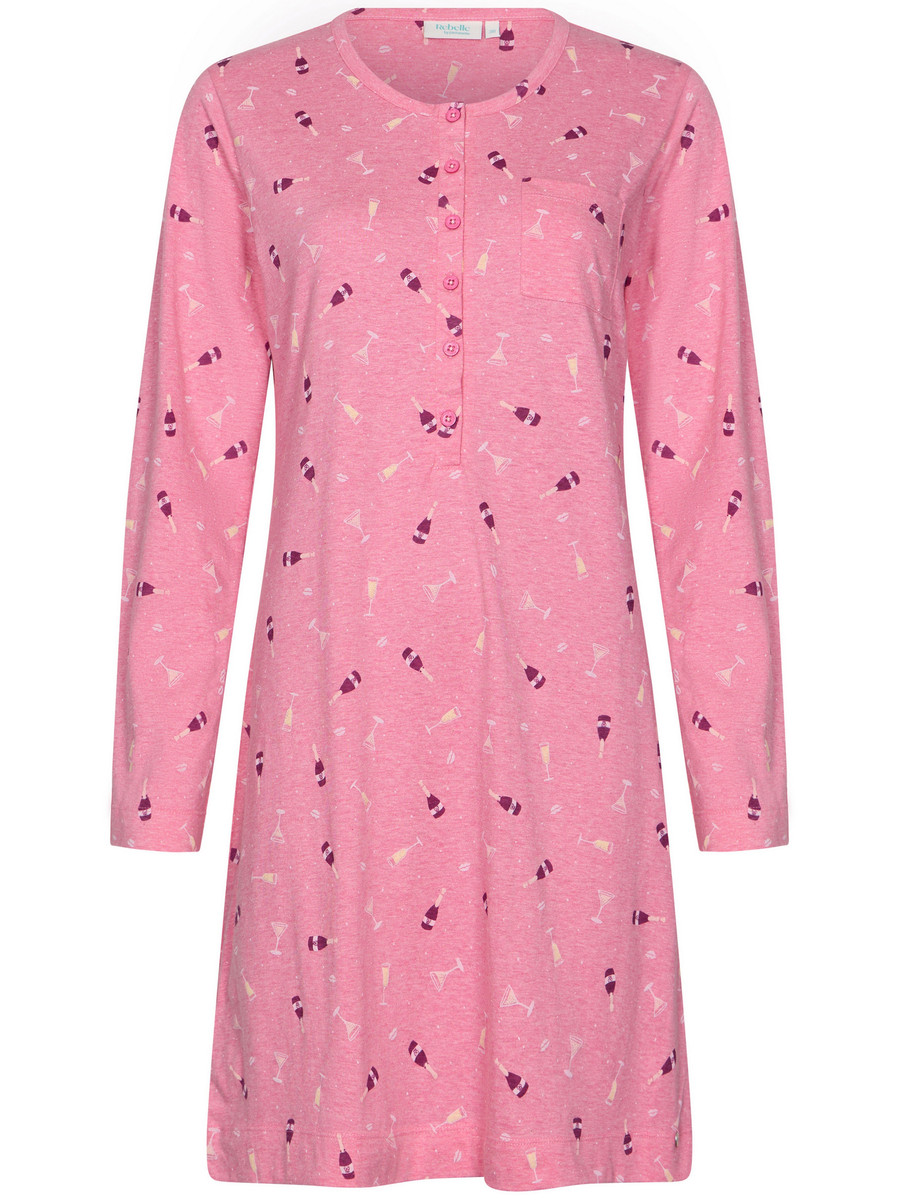 Roze champagne nachthemd Rebelle