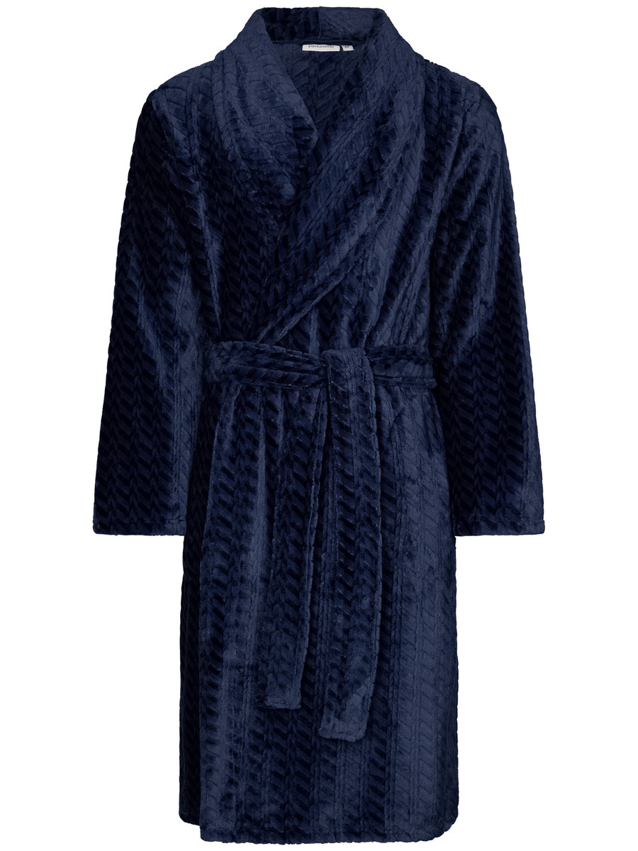 Fleece heren badjas Pastunette