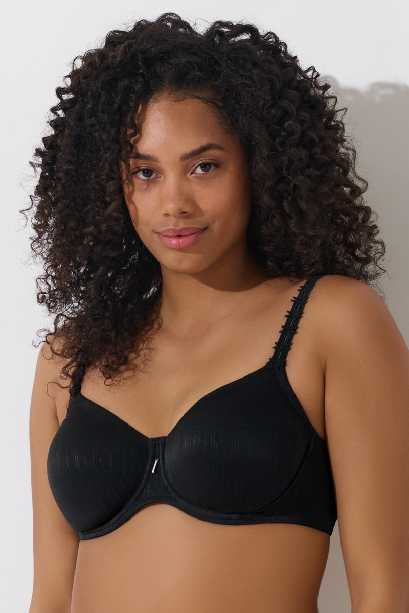 Zwarte Lisca Gracia Moulded beugel bh F - G