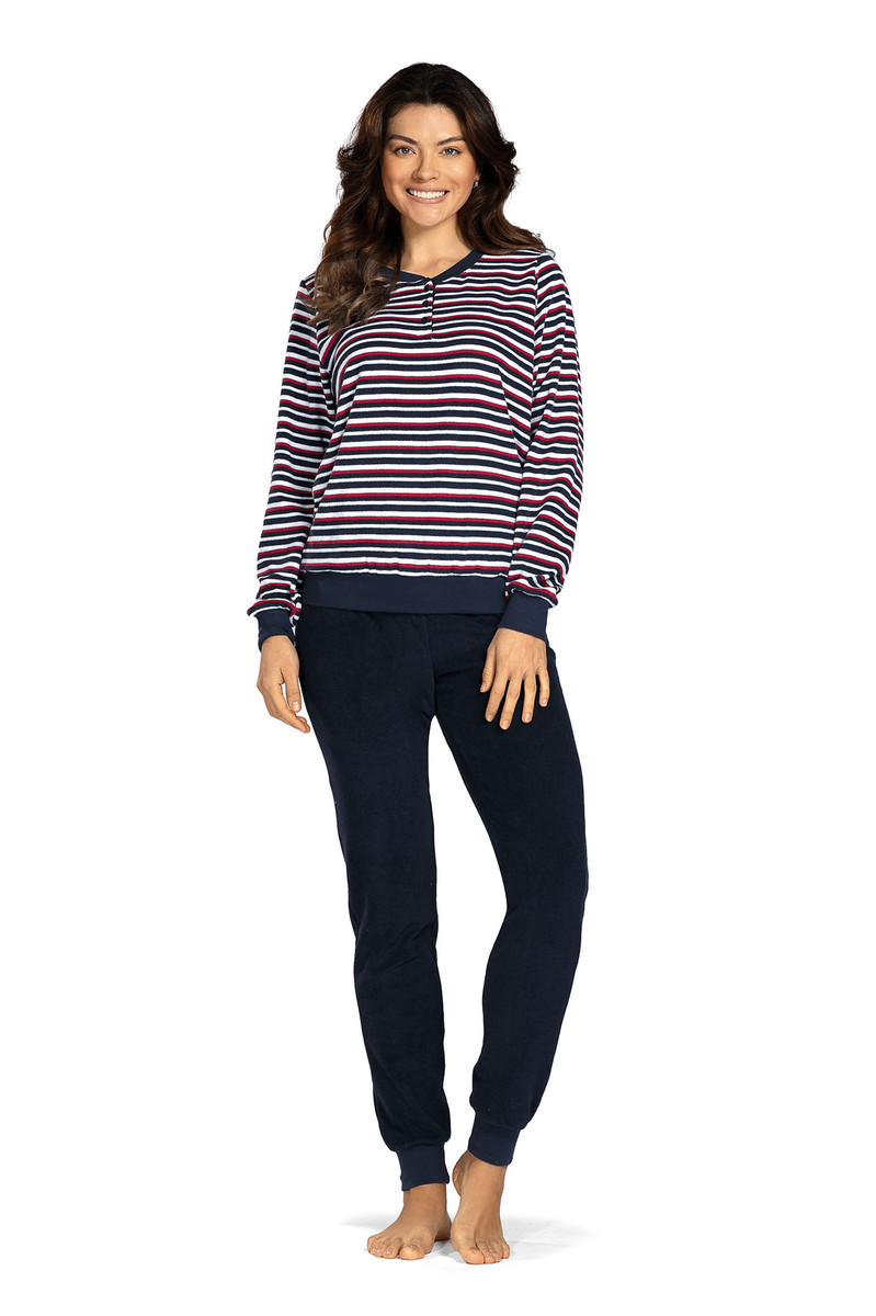 Badstoffen strepen pyjama Comtessa