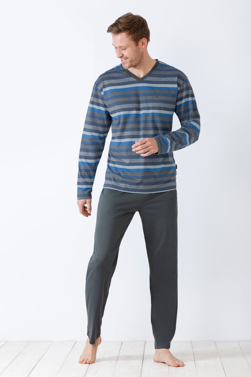 Hajo heren pyjama met strepen