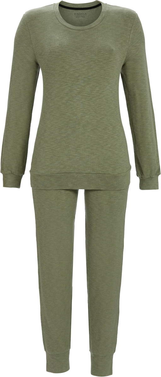 Olijfgroene pyjama Ringella