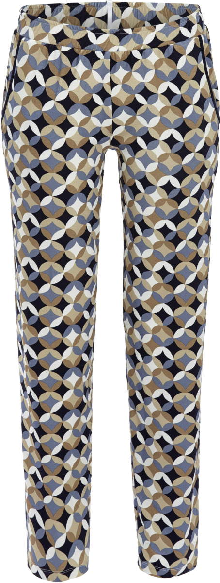 Katoenen pyjamabroek bont Ringella