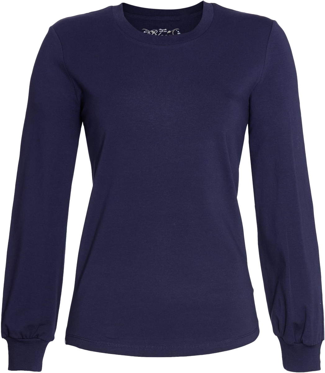 Nachtblauw katoenen pyjamashirt Ringella