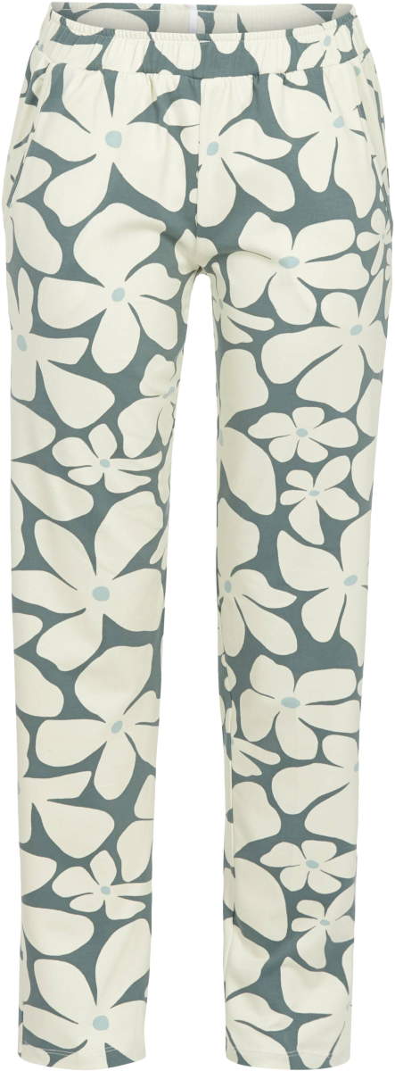 Blauwe pyjamabroek bloemen Ringella