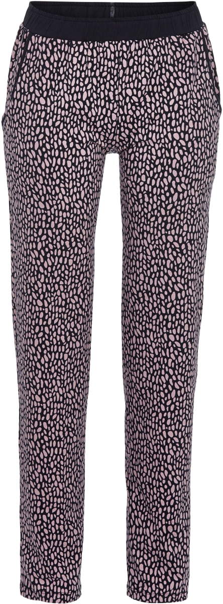 Speelse vlekken pyjamabroek roze