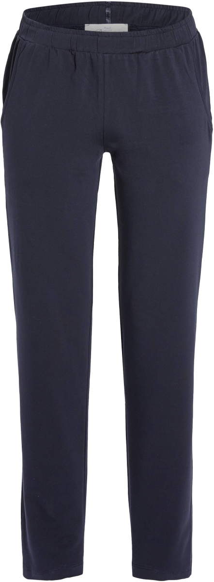 Nachtblauwe katoenen pyjamabroek Ringella