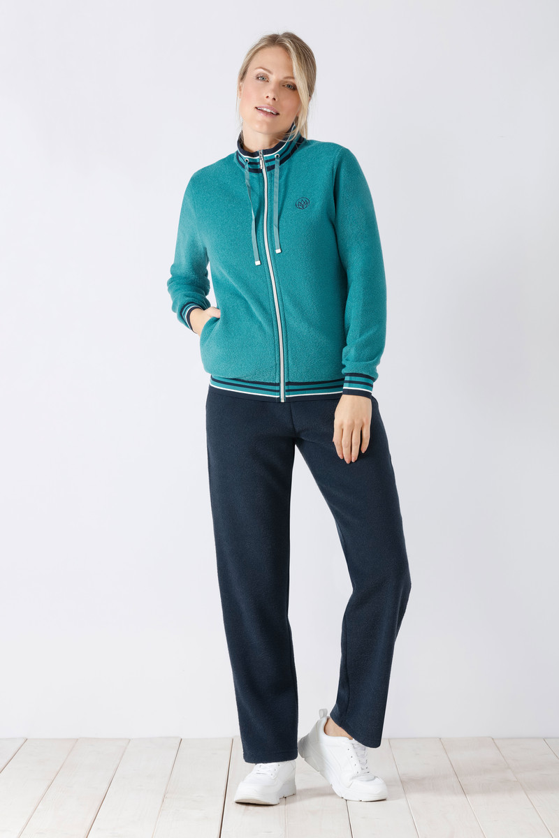 Sportief blauw huispak Hajo