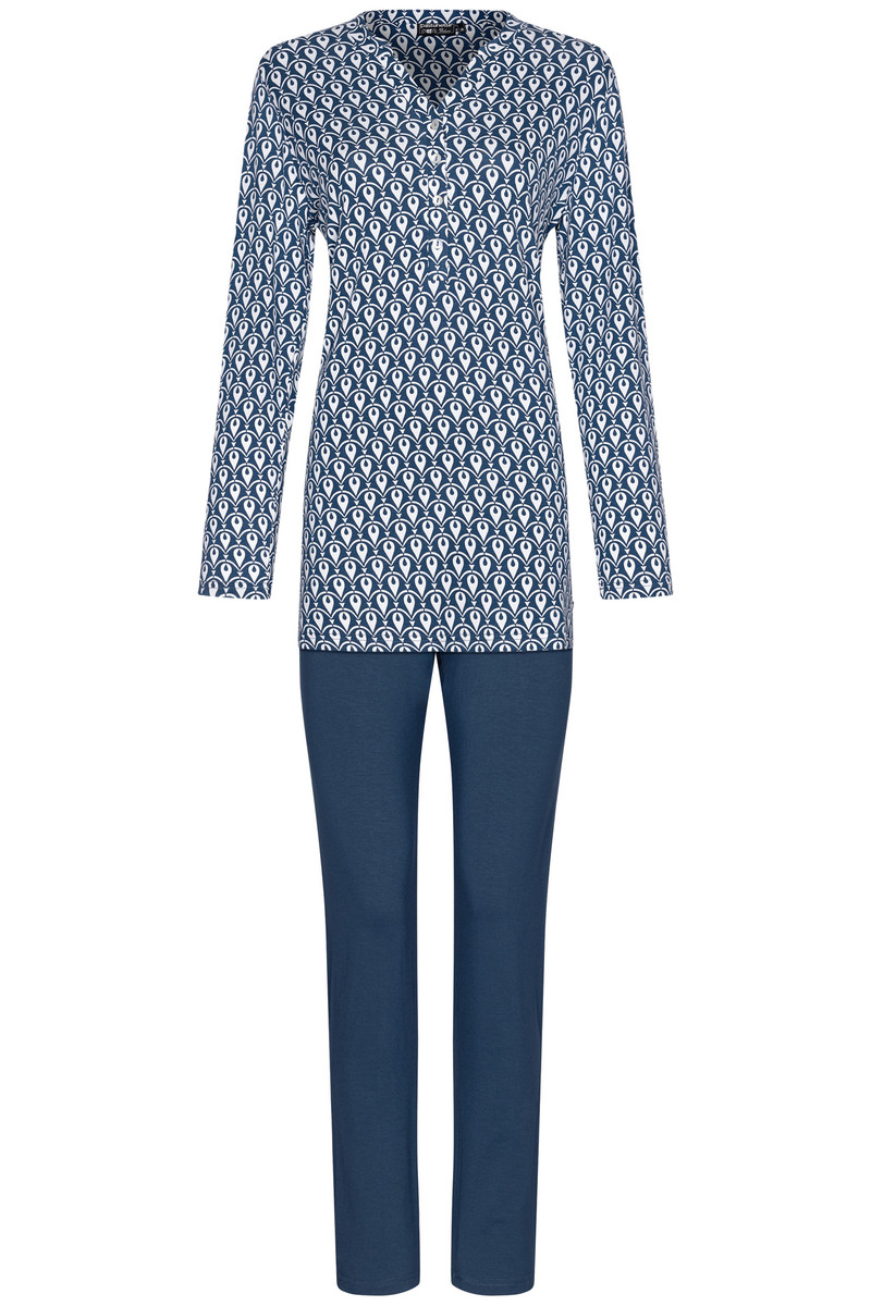 Marineblauwe pyjama Pastunette