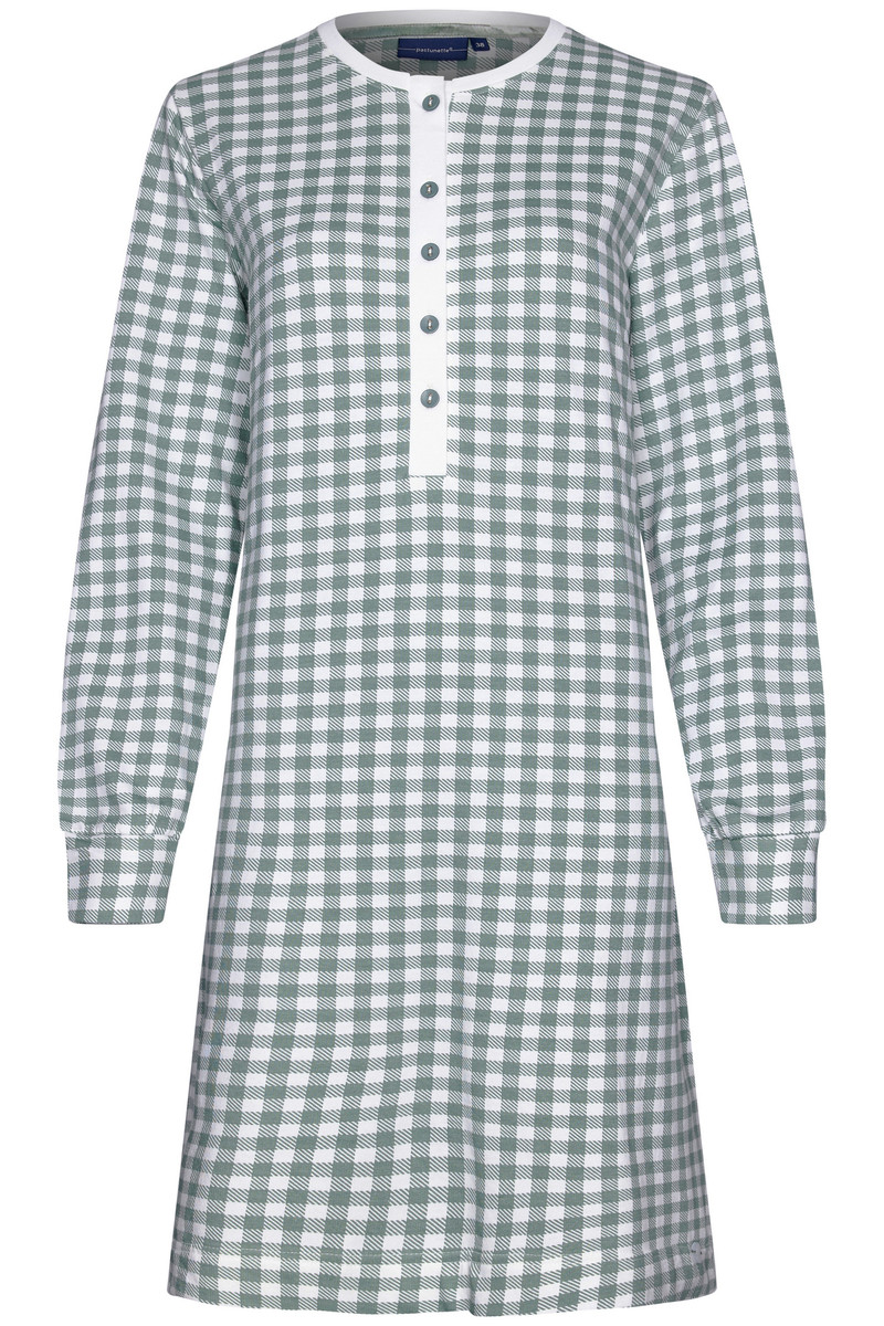 Warm groen ruiten nachthemd