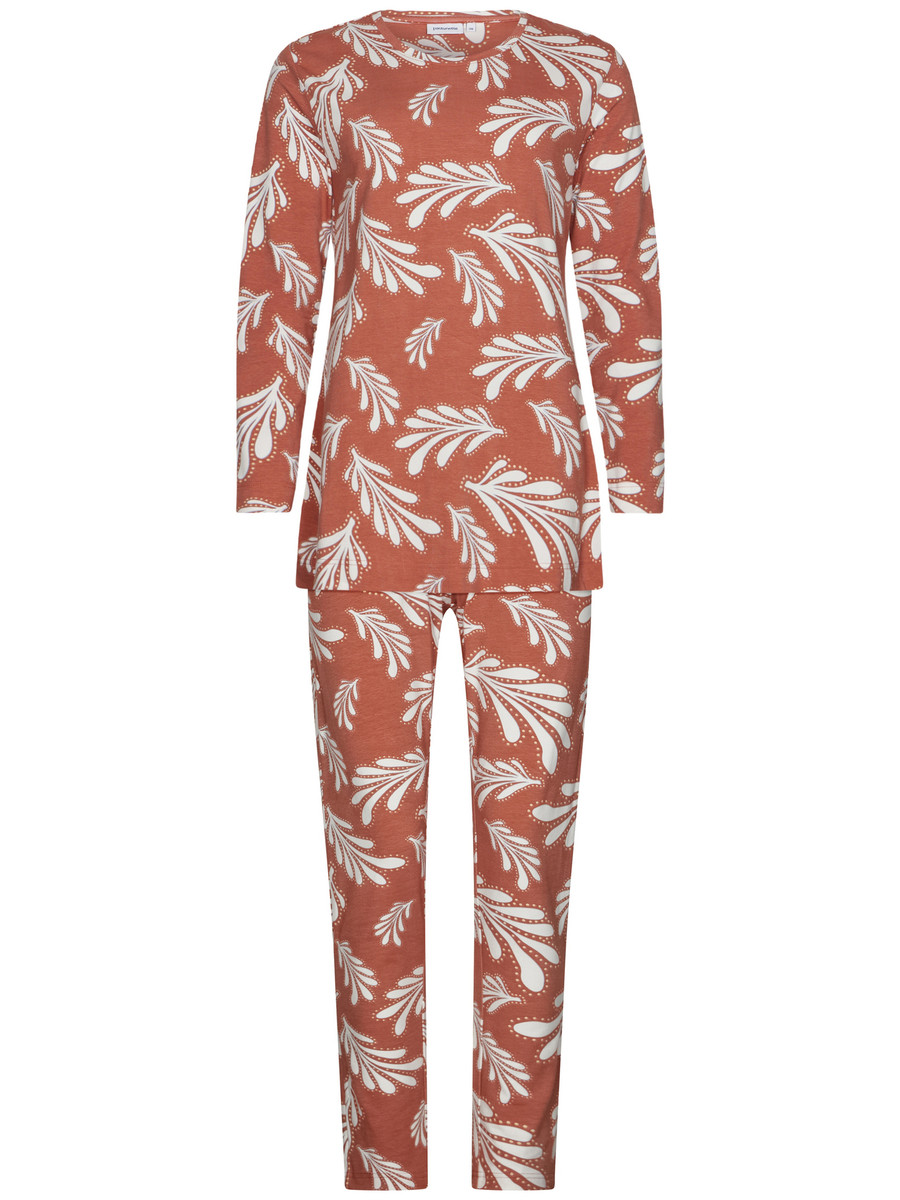 Steenrode katoenen pyjama Pastunette