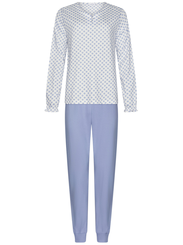 Duurzame katoenen pyjama stippen