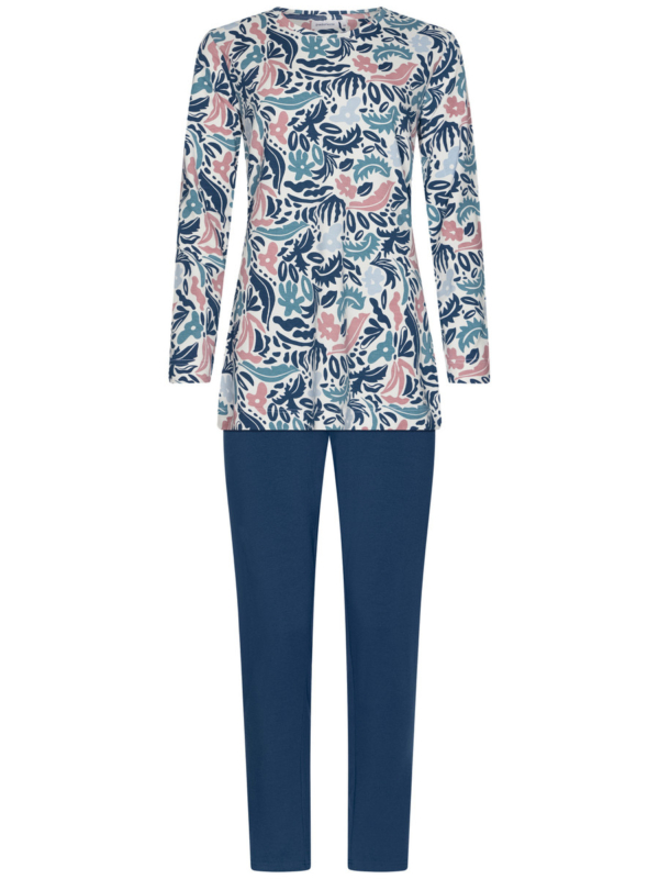 Duurzame katoenen pyjama floraprint
