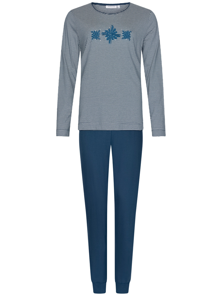 Duurzame katoenen pyjama ijskristal