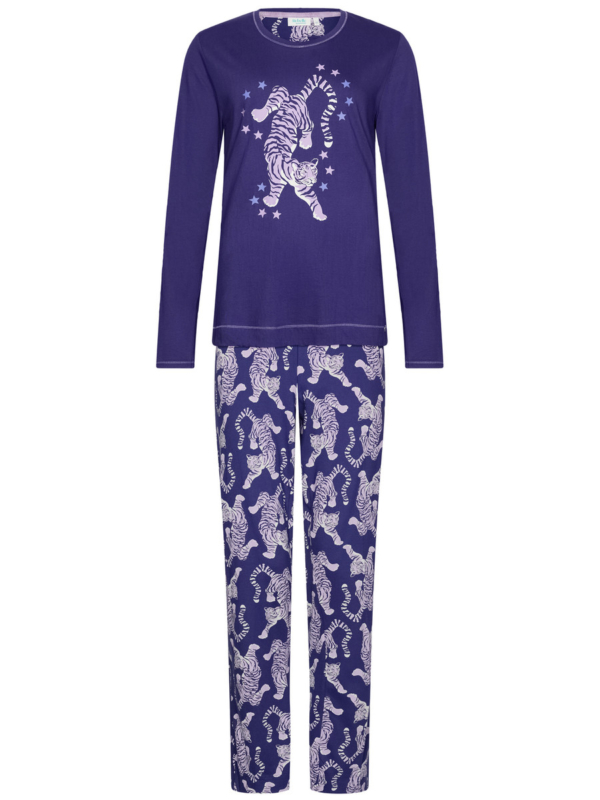 Duurzame katoenen pyjama tijgers