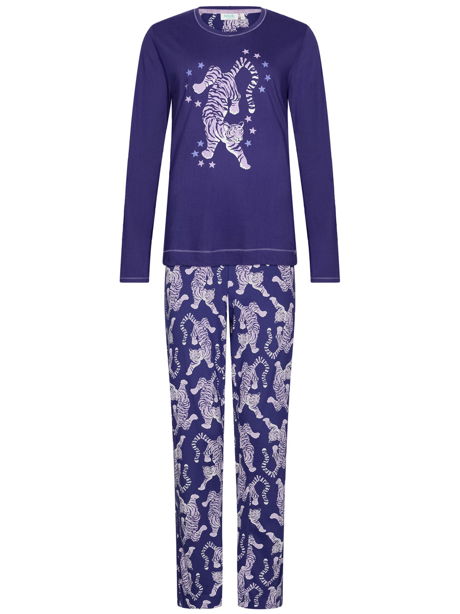 Duurzame katoenen pyjama tijgers