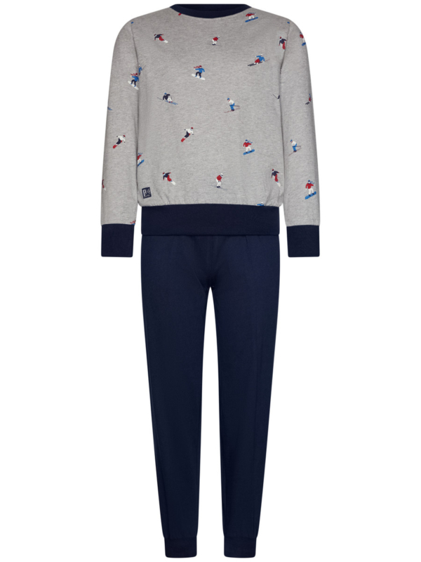 Jongens pyjama snowboarders Pastunette