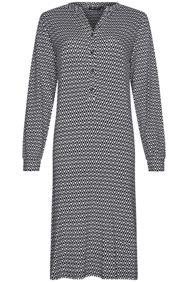 Zwart-wit Pastunette nachthemd