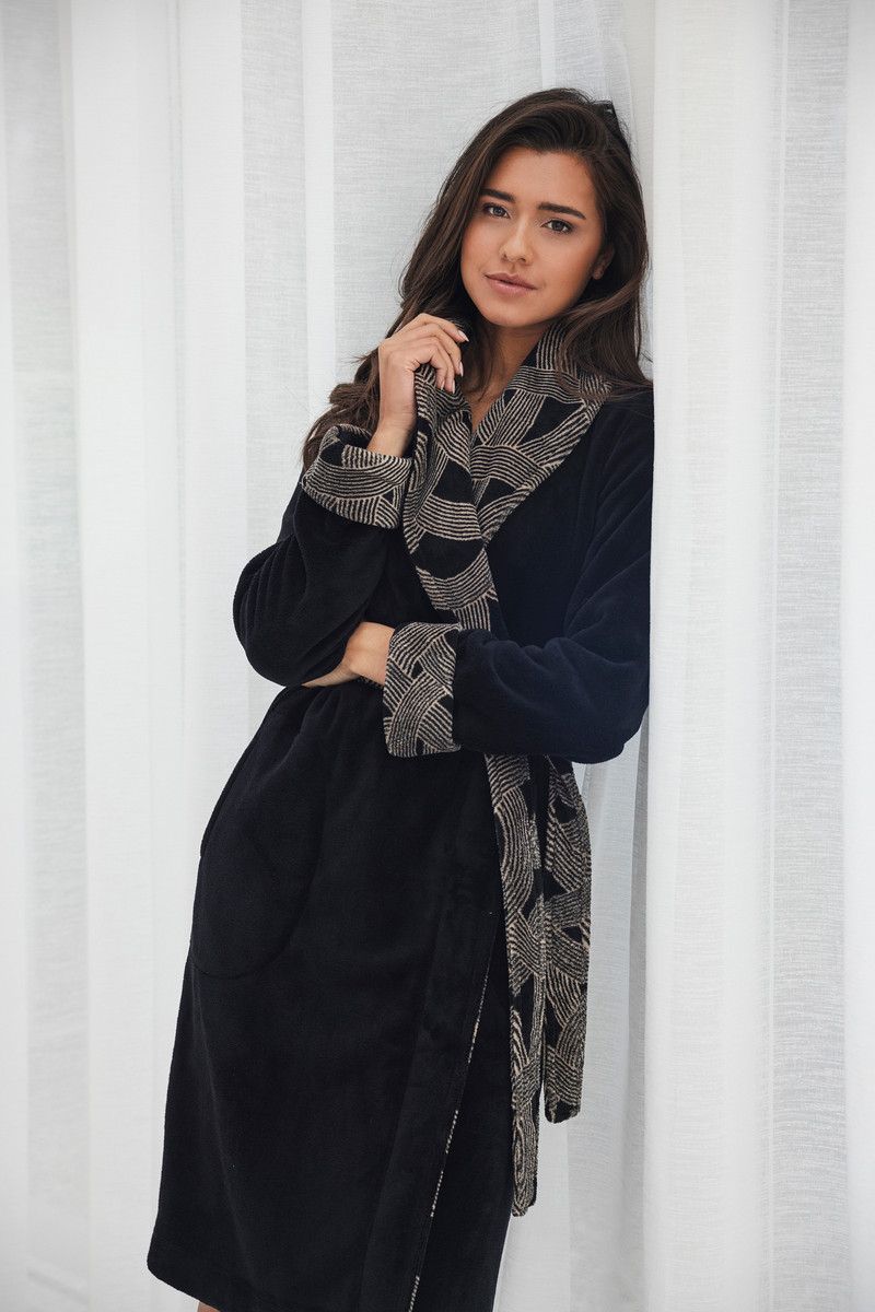 Duurzame fleece badjas Pastunette