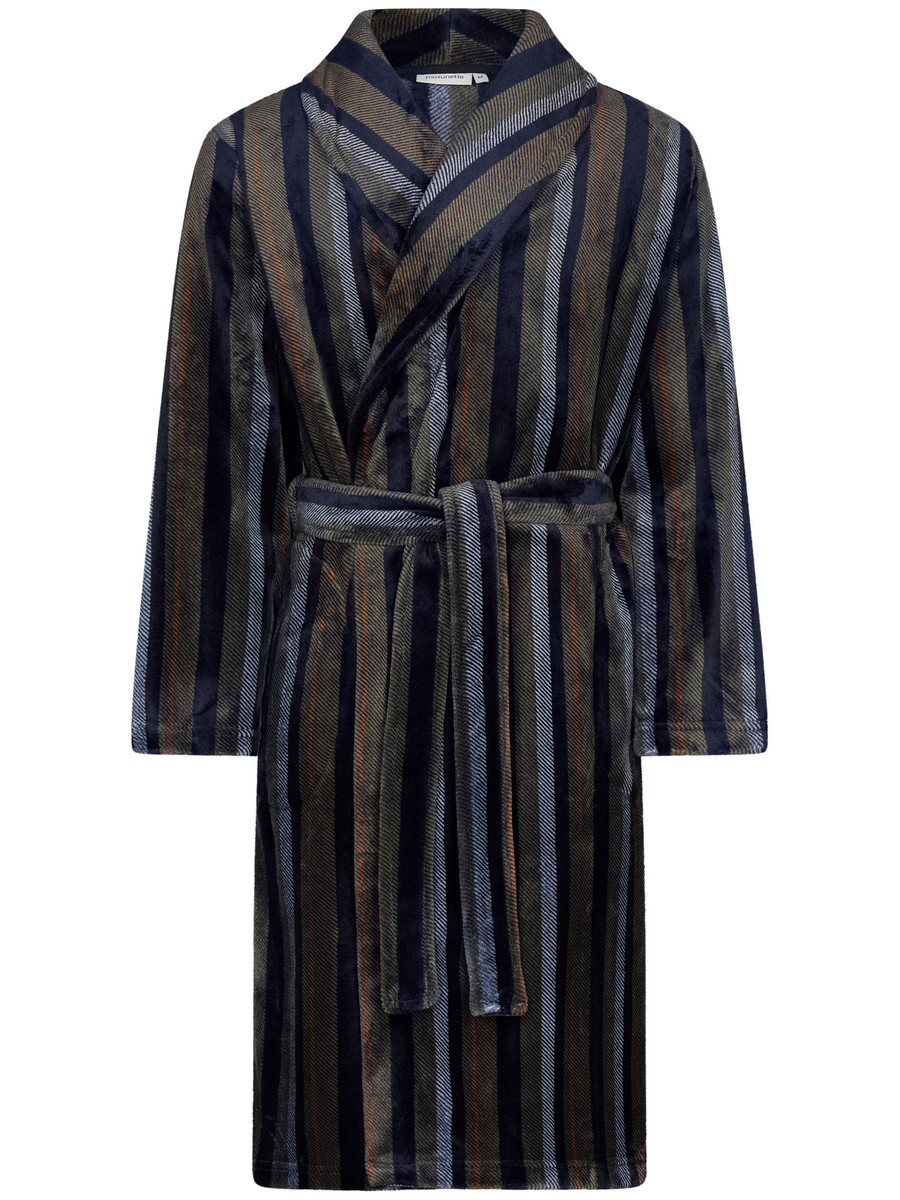 Fleece heren badjas Pastunette