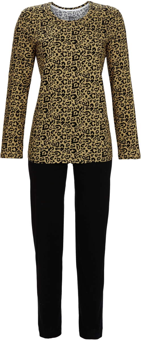 Katoenen pyjama Ringella panterprint