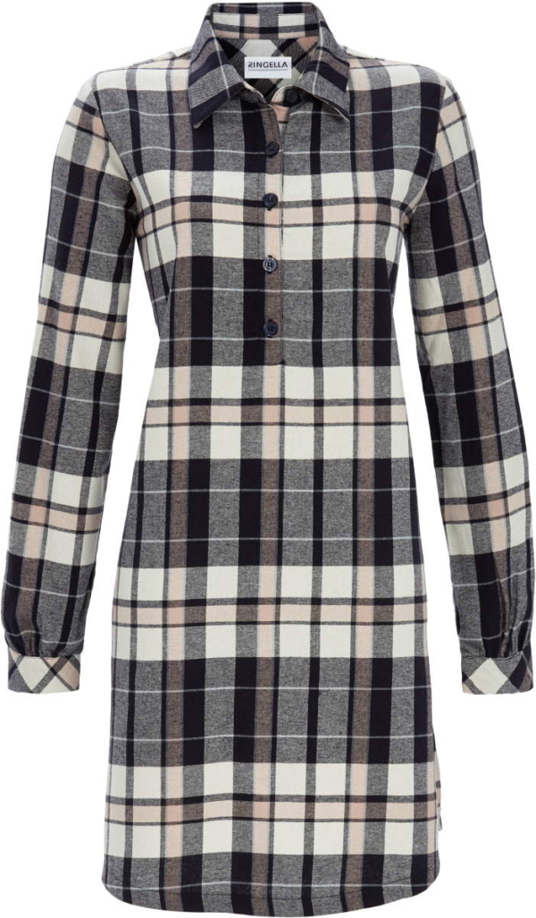 Flanellen nachthemd Ringella ruiten