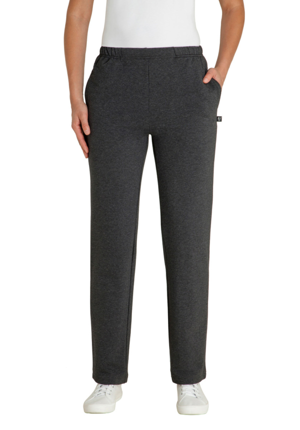 Comfortabele dames joggingbroek antraciet