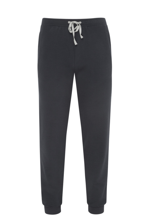 Heren joggingbroek met boorden zwart