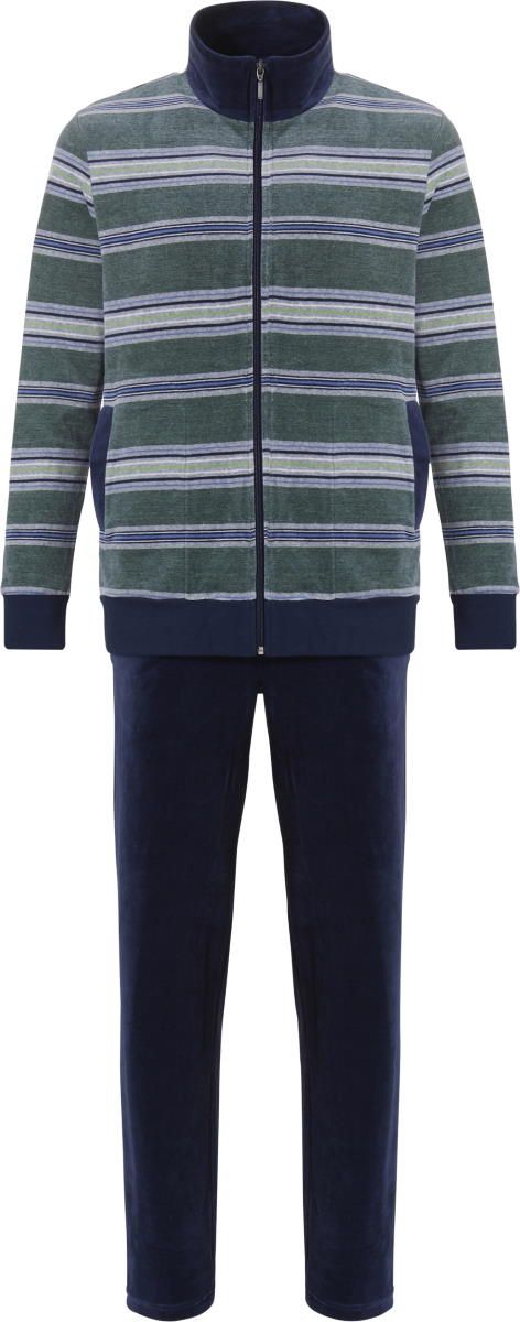 Velours heren huispak Pastunette