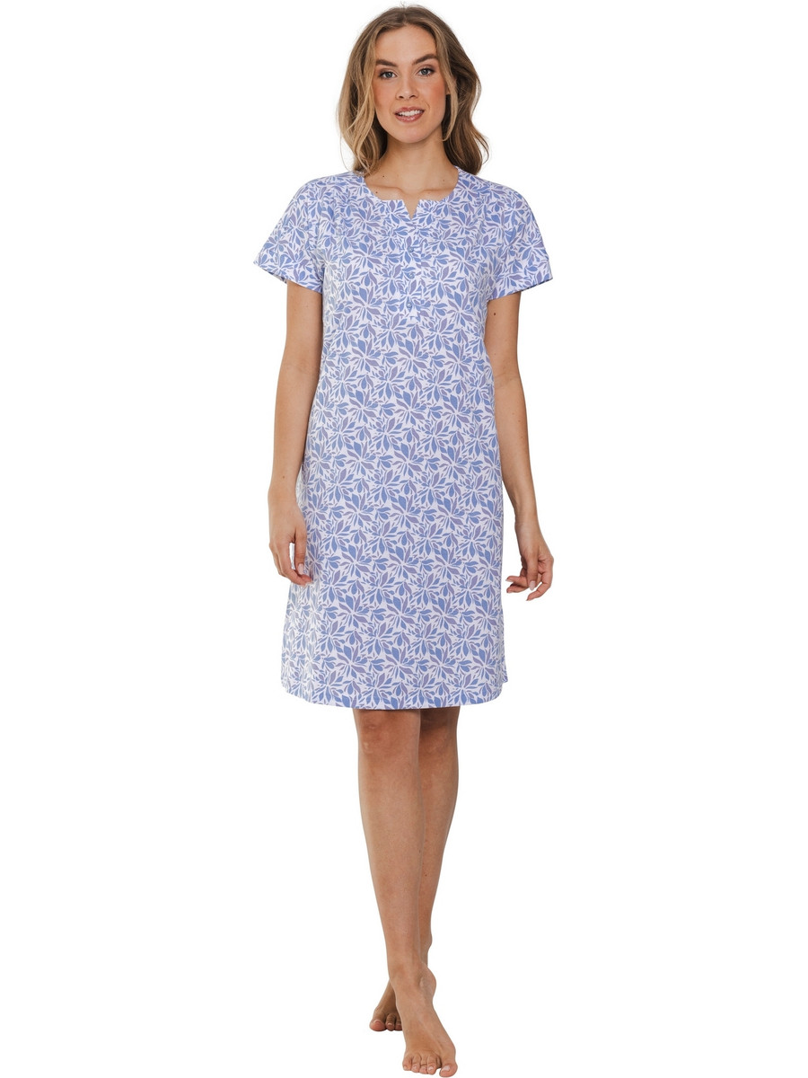 Grafisch katoenen nachthemd van Pastunette