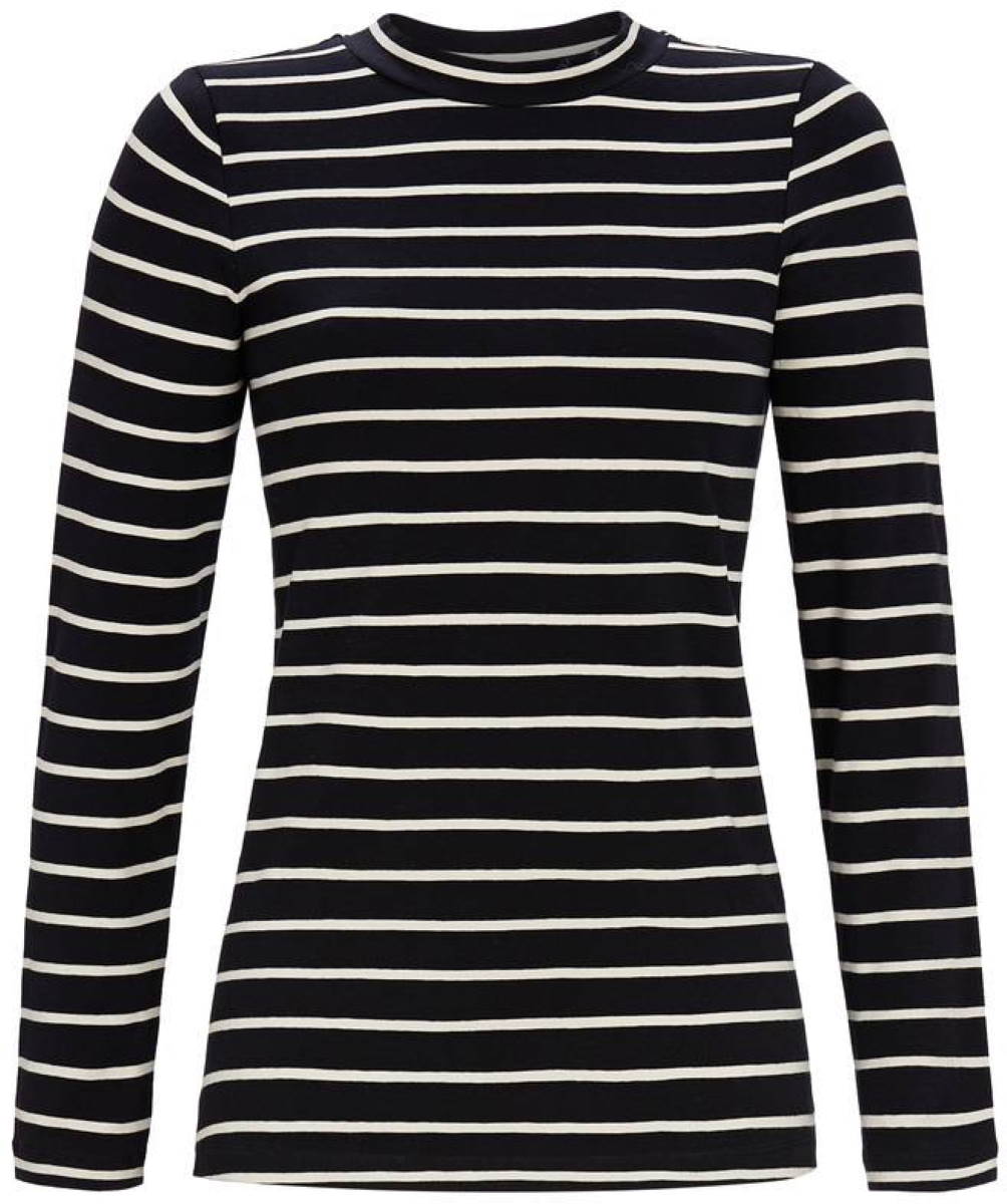 Zwarte strepen pyjamashirt Ringella
