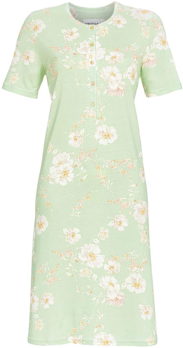 Ringella roze bloemen nachthemd