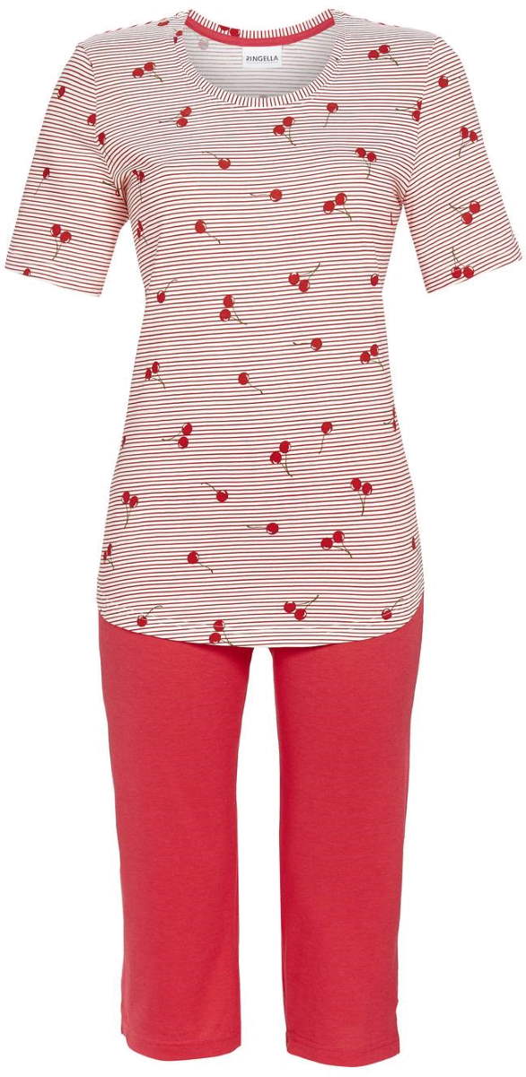 Rode kersen pyjama Ringella