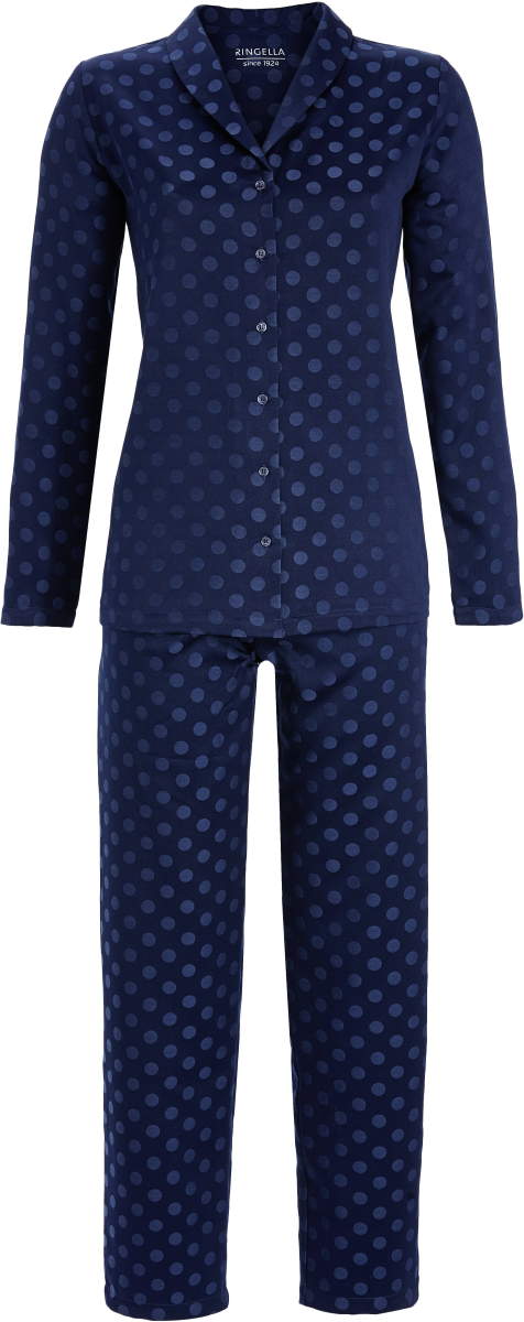 Satijnen doorknooppyjama Ringella