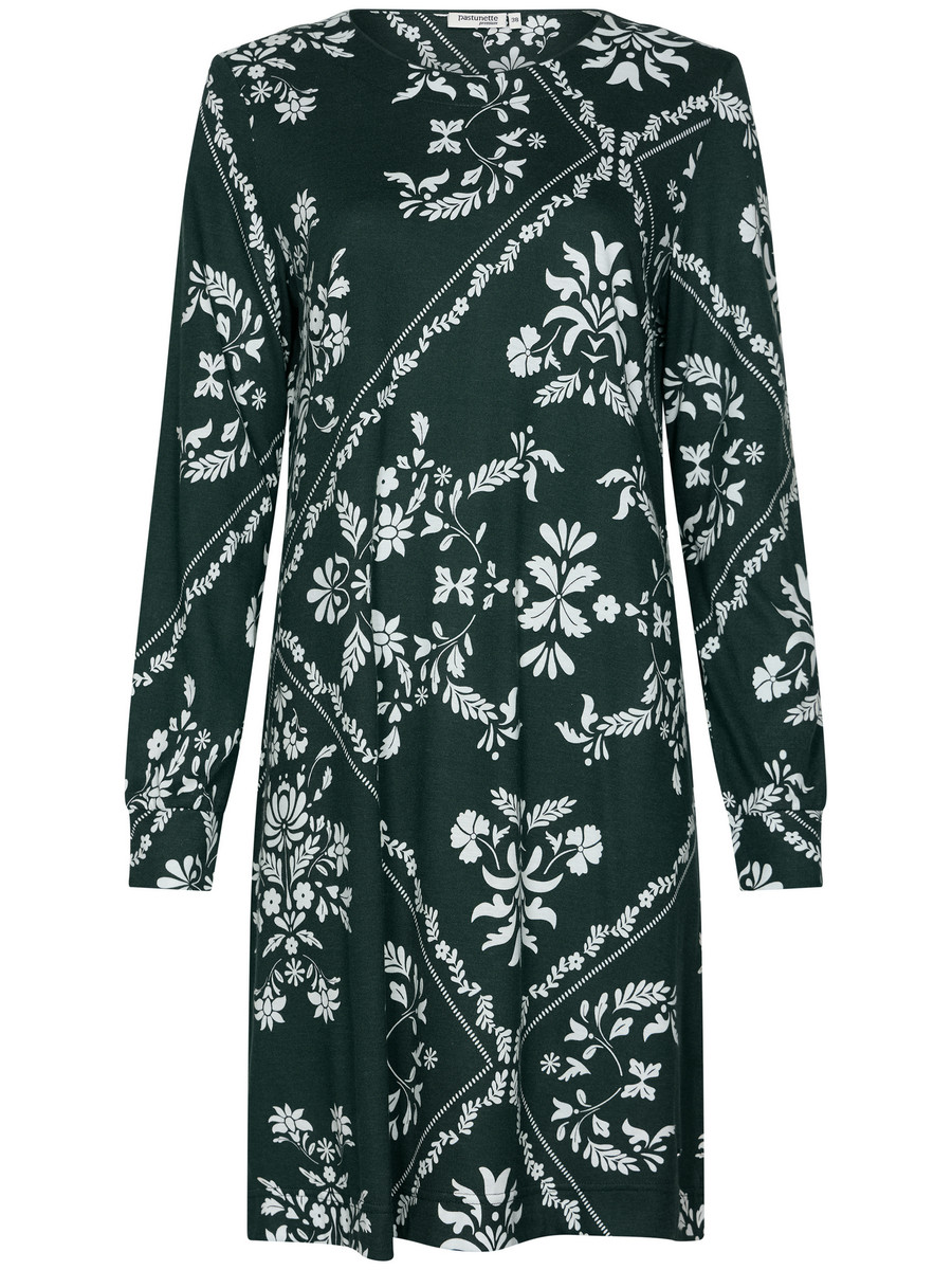 Duurzaam nachthemd flora ruiten