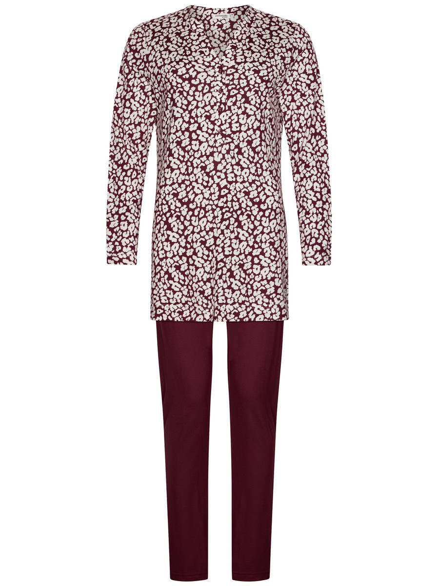 Duurzame panterprint pyjama Pastunette