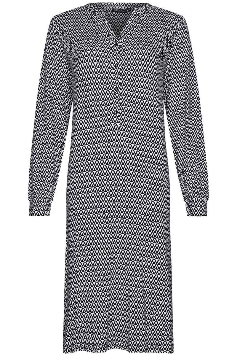 Zwart-wit Pastunette nachthemd