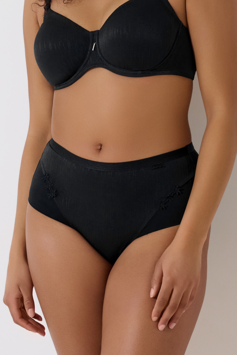 Zwarte hoge slip Lisca Gracia