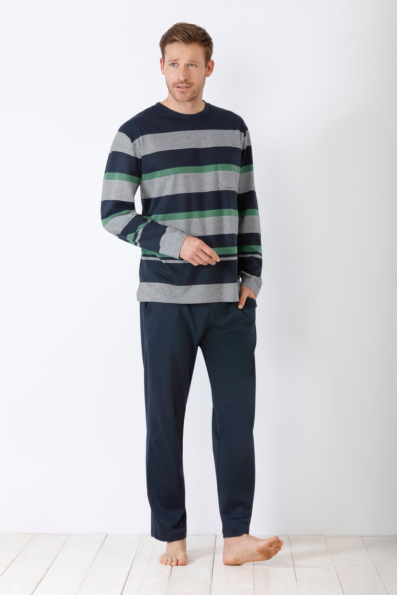 Gestreepte herenpyjama van Hajo