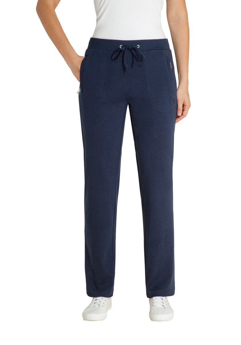 Comfortabele dames vrijetijdsbroek blauw