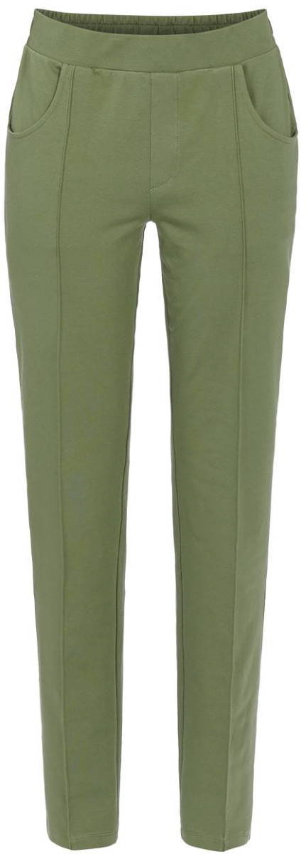 Groene pyjamabroek sweatstof