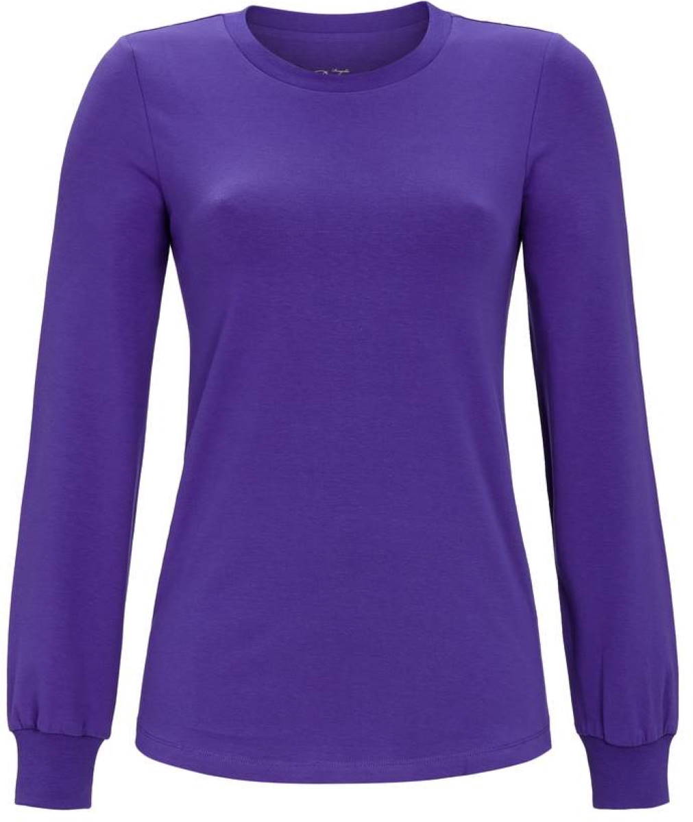 Irisblauw pyjamashirt Ringella