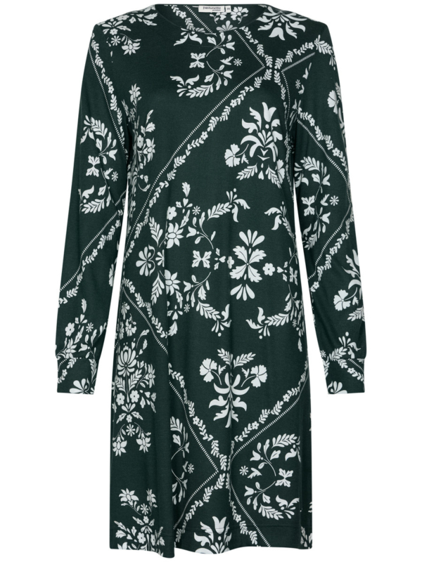 Duurzaam nachthemd flora ruiten