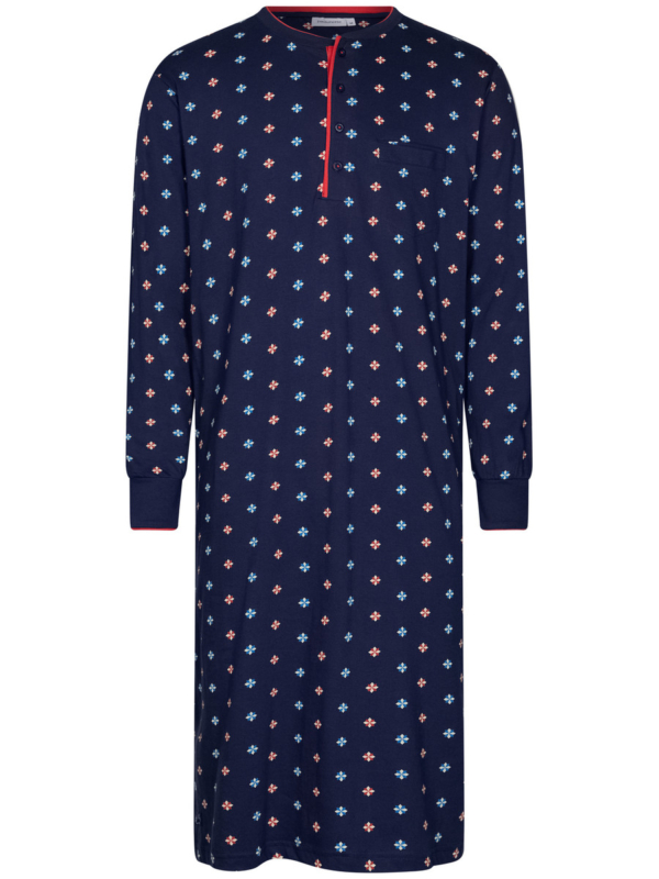 Duurzaam katoenen heren nachthemd