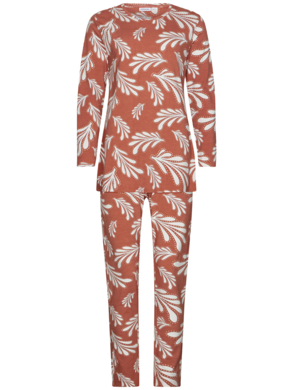 Steenrode katoenen pyjama Pastunette