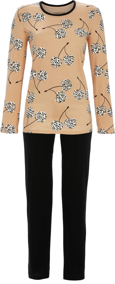 Katoenen kersen pyjama Ringella