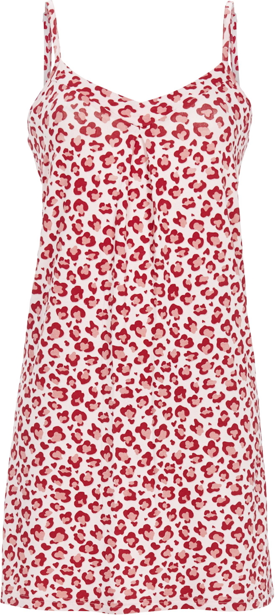 Spaghetti nachthemd roze panterprint Ringella
