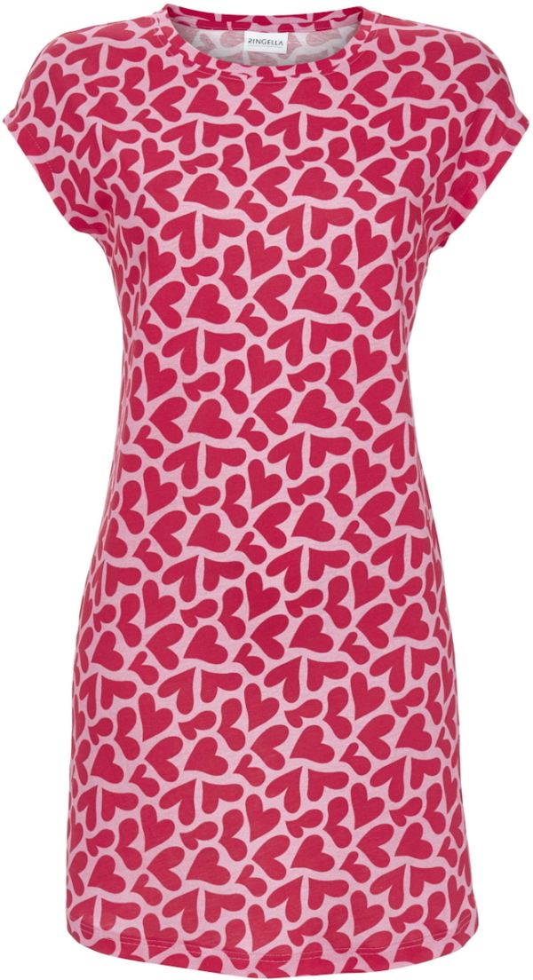 Roze hartjes nachthemd Ringella